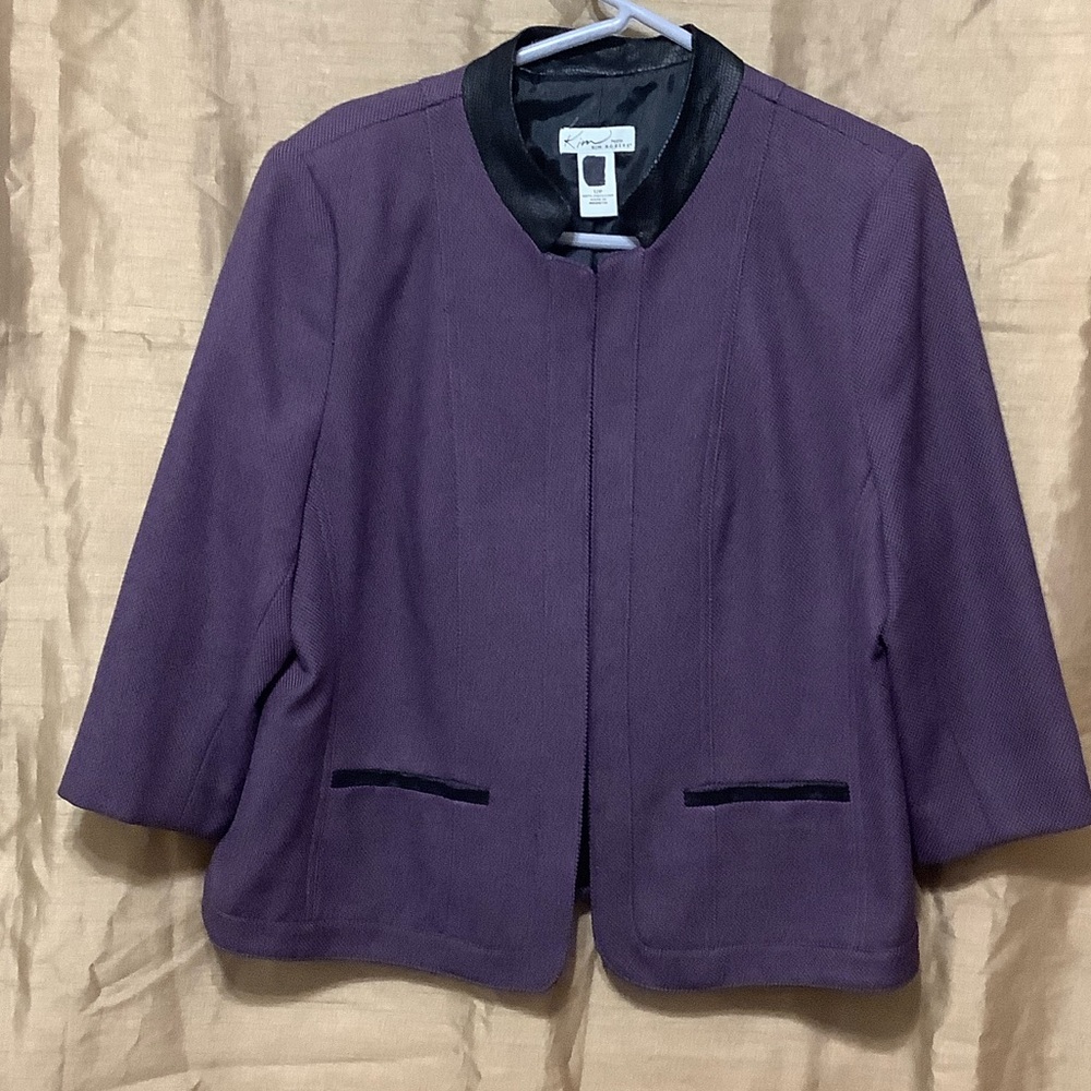 George Women's Elegant Purple Blazer